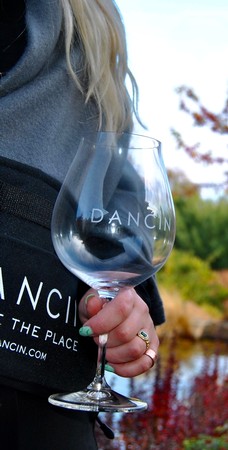 DANCIN Wine Glasses
