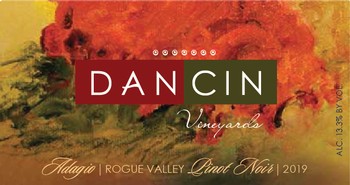 2019 Adagio Rogue Valley Pinot Noir